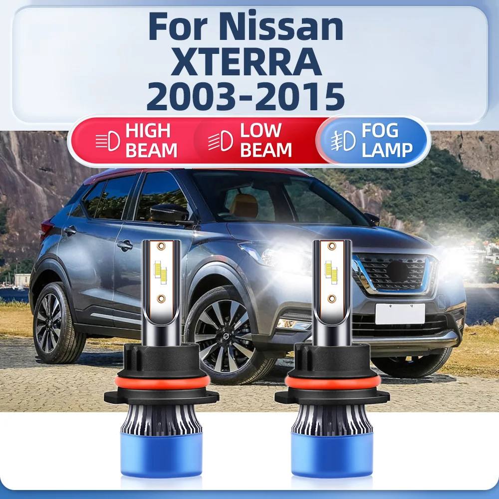 LED Headlight 20000LM CSP Chip Auto Headlamp 6000K Car Lights 12V For Nissan XTERRA 2003-2008 2009 2010 2011 2012 2013 2014 2015
LED Headlight 20000LM CSP Chip Auto Headlamp 6000K Car Lights 12V For Nissan XTERRA 2003-2008 2009 2010 2011 2012 2013 2014 2015