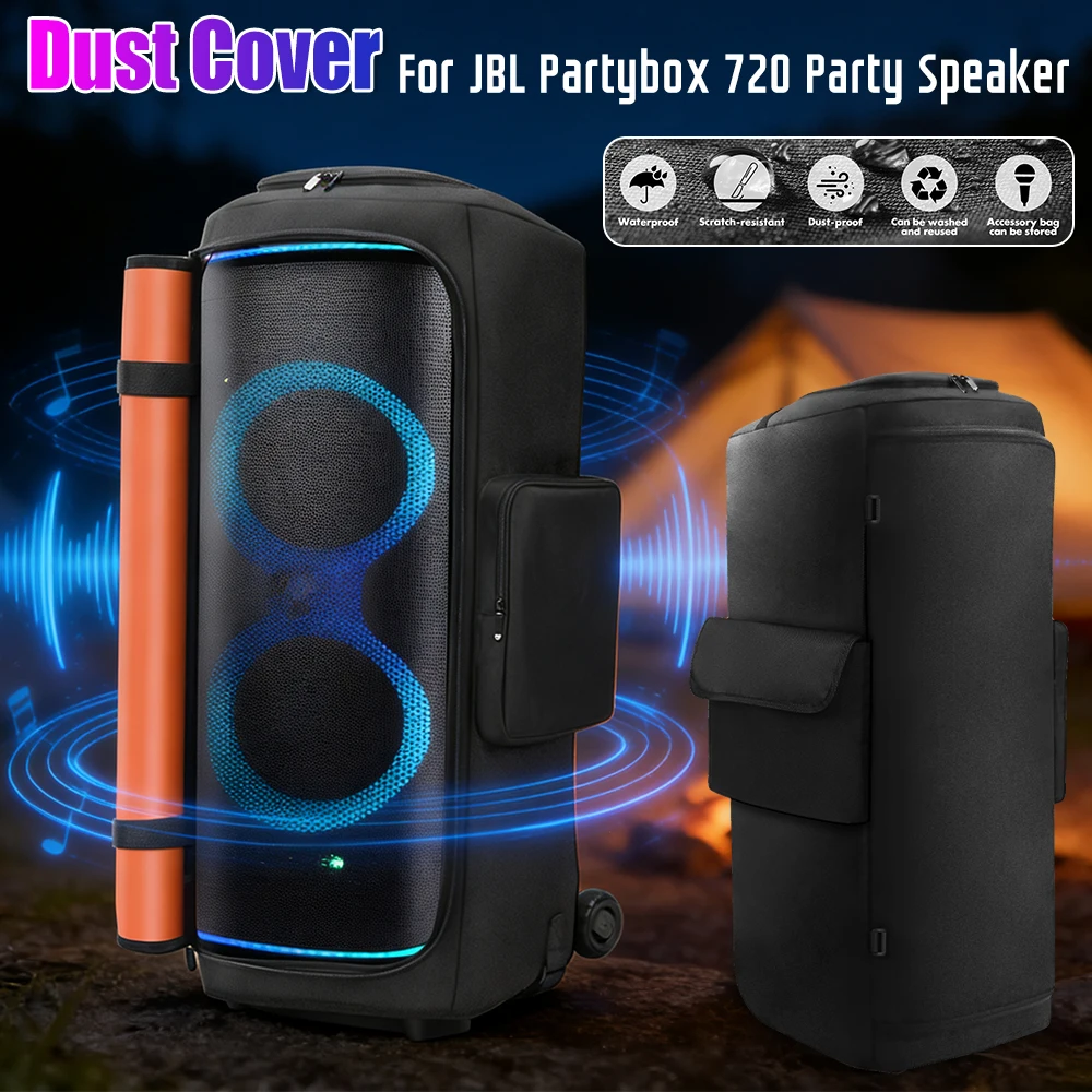 Для J-BL Partybox 720, портативный пылезащитный чехол для динамика, водонепроницаемая двусторонняя сумка для хранения динамиков, аксессуары для динамиков на молнии
Для J-BL Partybox 720, портативный пылезащитный чехол для динамика, водонепроницаемая двусторонняя сумка для хранения динамиков, аксессуары для динамиков на молнии