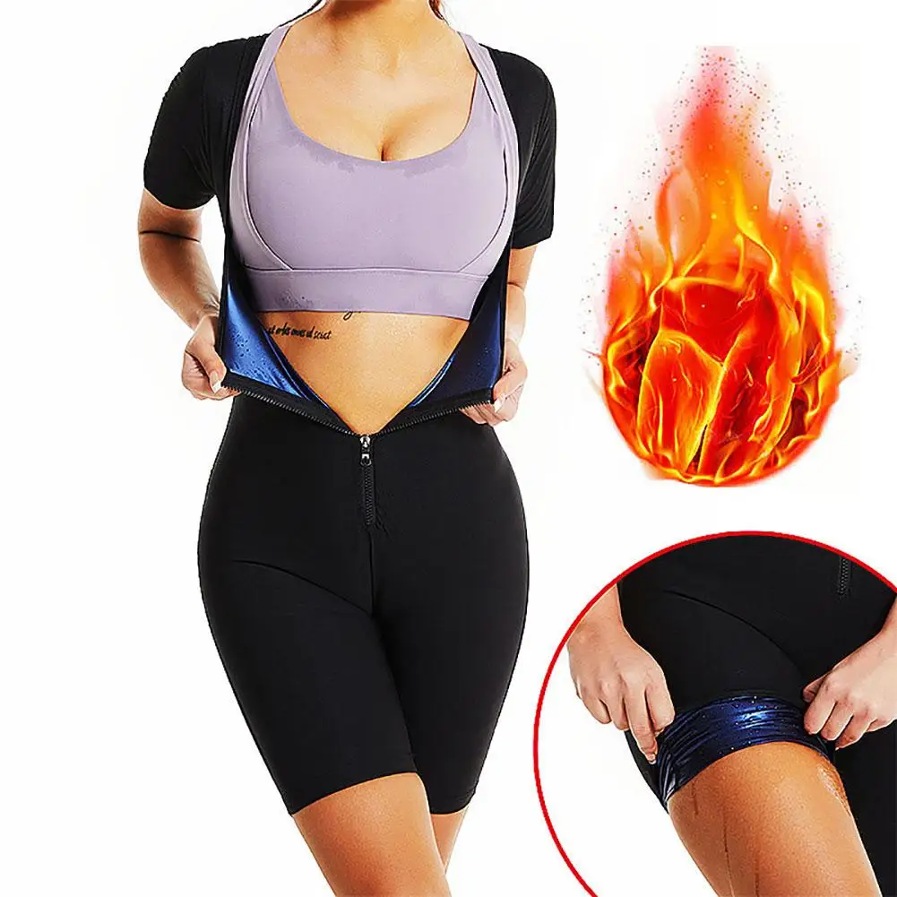 Women Sweat Vest Waist Trainer Body Shaper Weight Loss Zipper Workout Shapewear Body Shaping Pants Dropship
Women Sweat Vest Waist Trainer Body Shaper Weight Loss Zipper Workout Shapewear Body Shaping Pants Dropship
