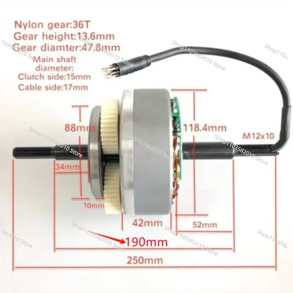 36V48V52V60V500W750W1000W Gear Motor Core Electric Bicycle Motor Accessories
36V48V52V60V500W750W1000W Gear Motor Core Electric Bicycle Motor Accessories