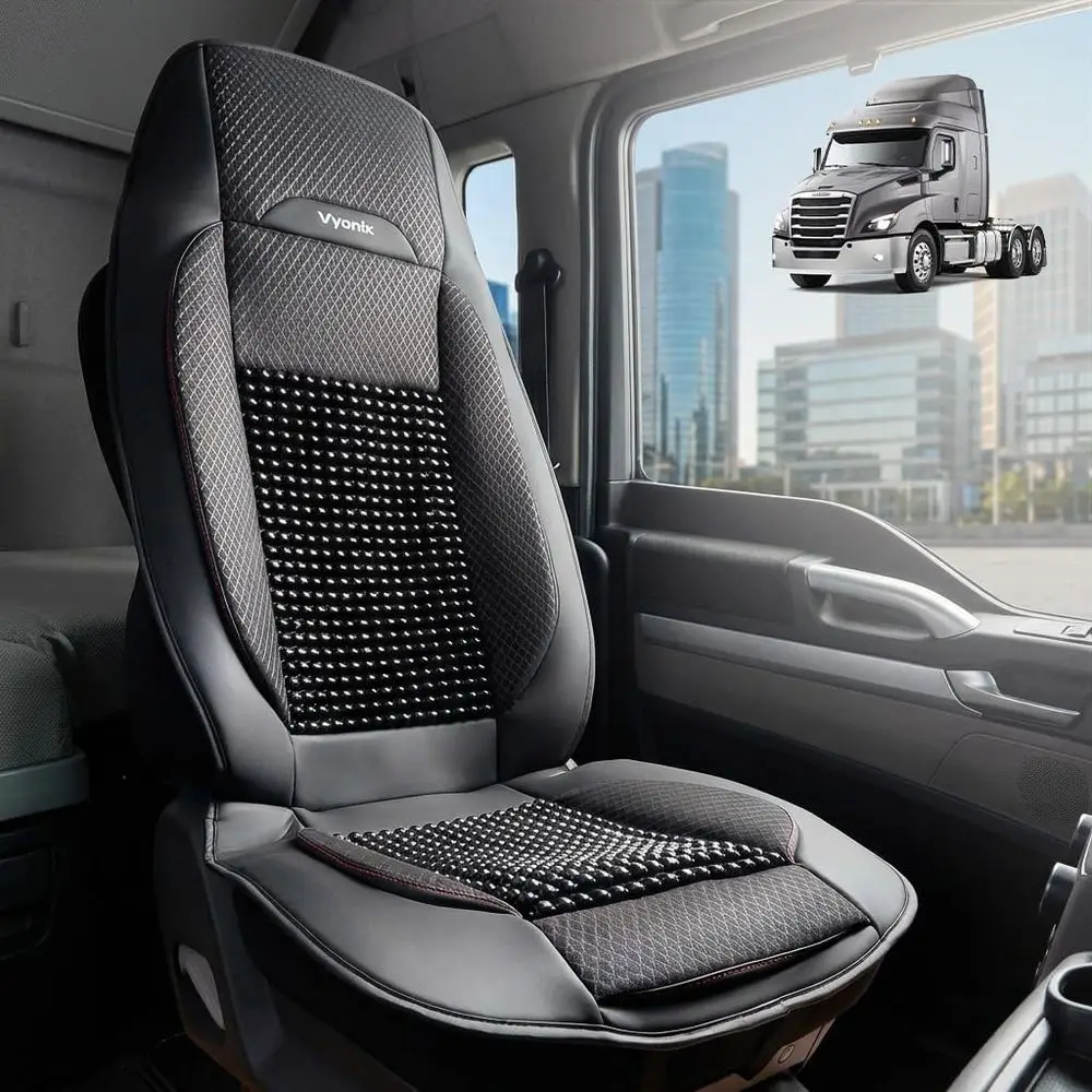 Semi Truck Beaded Seat Covers, Cooling Car Seat Cushion or Back Support, Anti-Sweat Seat Covers or Trucks, Unil it or Vo, Kenwor
Semi Truck Beaded Seat Covers, Cooling Car Seat Cushion or Back Support, Anti-Sweat Seat Covers or Trucks, Unil it or Vo, Kenwor