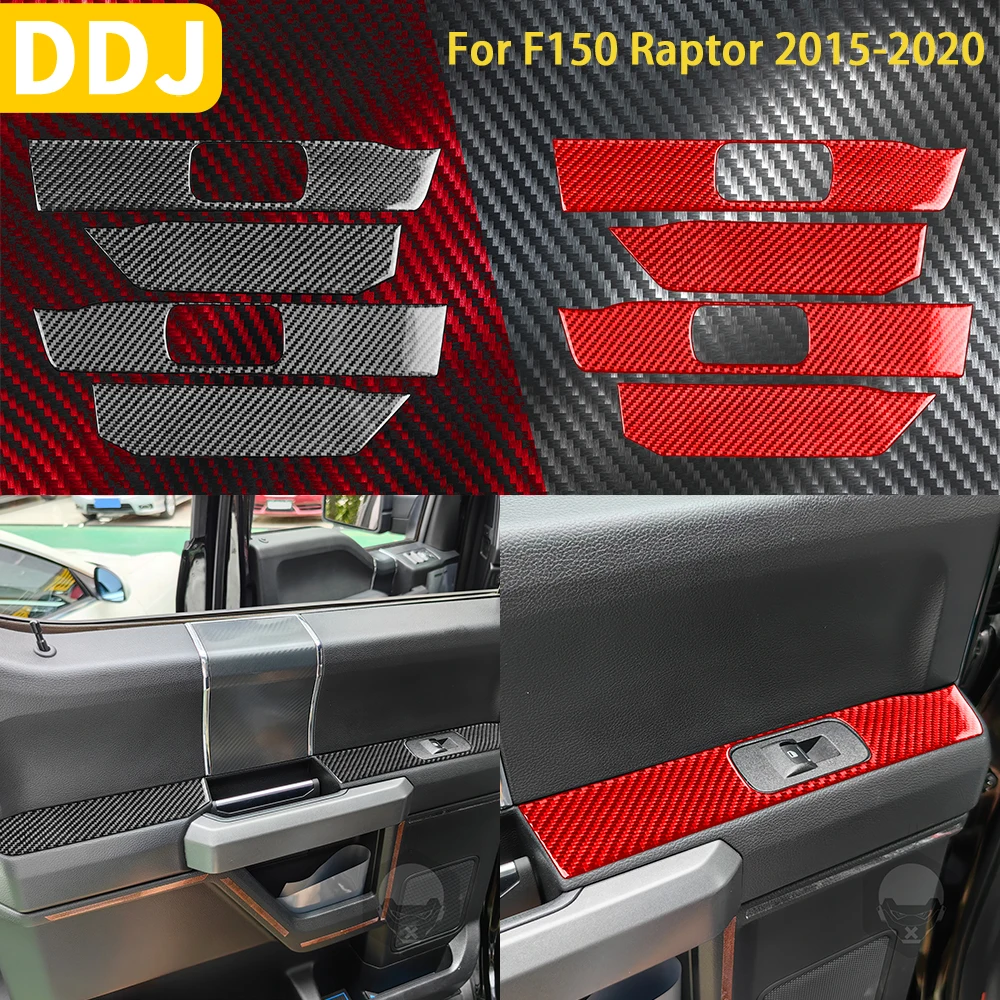 For Ford F150 Raptor 2015-2020 Accessories Carbon Fiber Interior Rear Window Control Panel Trim Sticker Decoration
For Ford F150 Raptor 2015-2020 Accessories Carbon Fiber Interior Rear Window Control Panel Trim Sticker Decoration