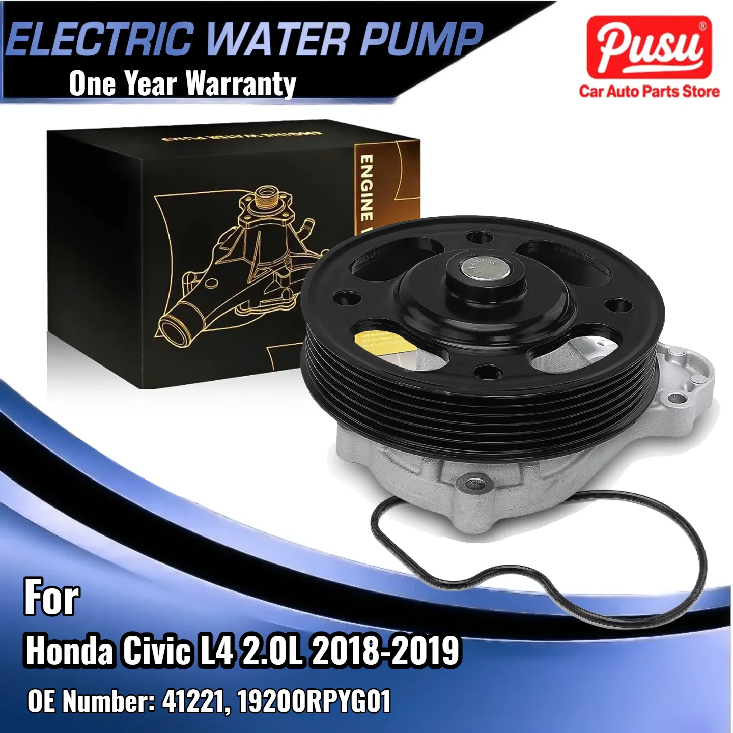 Aluminum Engine Water Pump for Honda Civic Type R 2018-2019 L4 2.0L 19200RPYG01
Aluminum Engine Water Pump for Honda Civic Type R 2018-2019 L4 2.0L 19200RPYG01