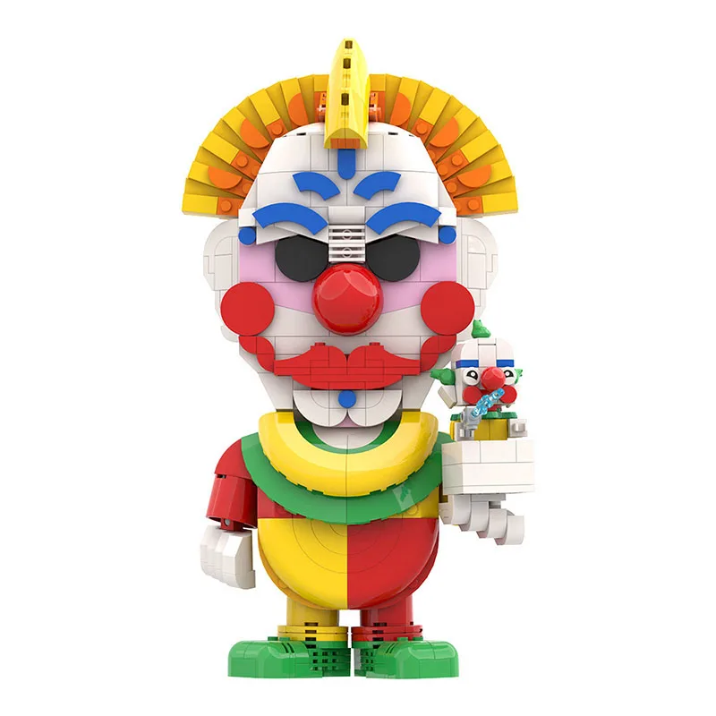 611PCS MOC Killer Klowns Outer Space Building Blocks Model Action Figure Bricks Assembly Toys for Kids and Adults Birthday Gifts
611PCS MOC Killer Klowns Outer Space Building Blocks Model Action Figure Bricks Assembly Toys for Kids and Adults Birthday Gifts