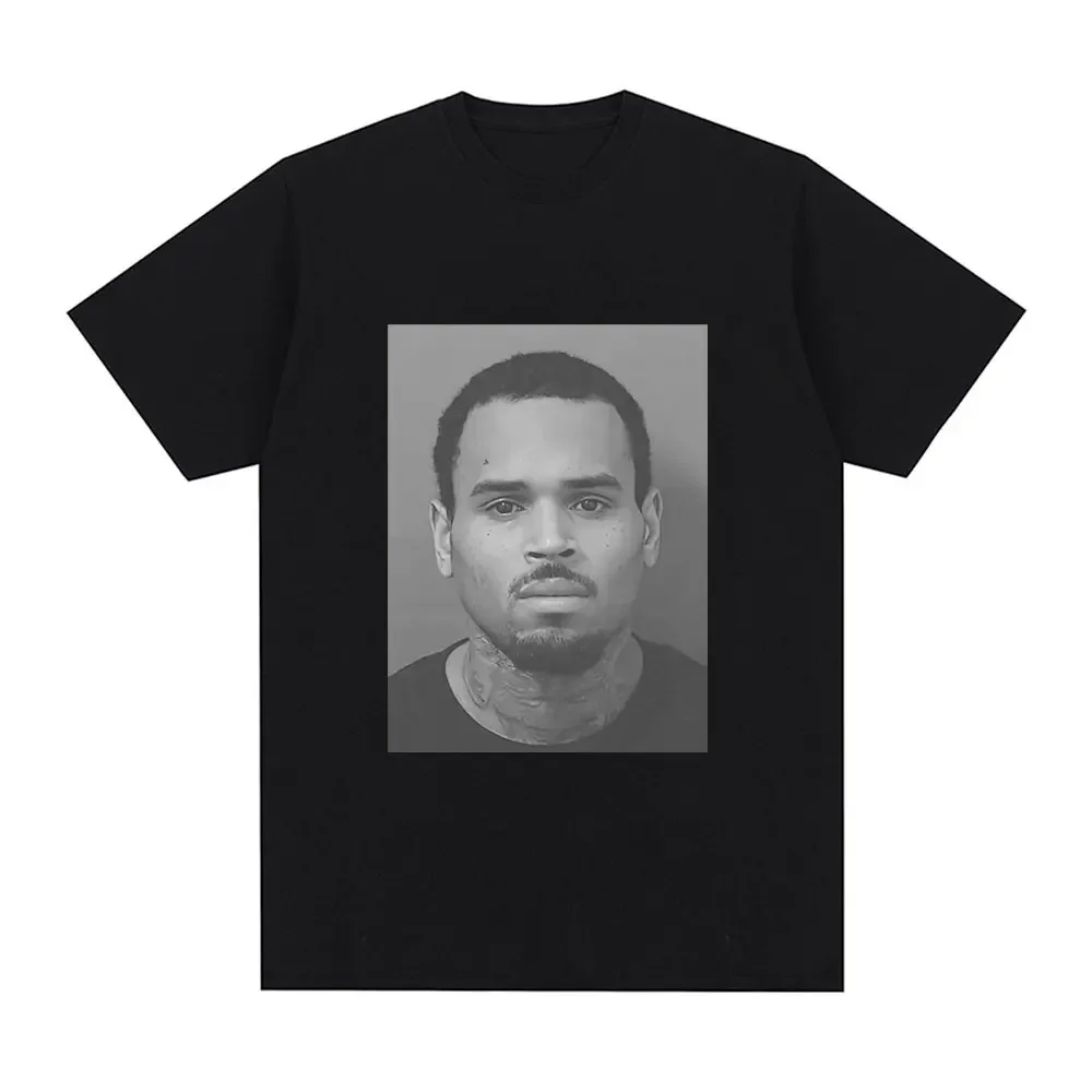 Chris Brown Mugshot Graphic T Shirt Men Fashion Hip Hop Short Sleeve T-shirt Casual Cotton Comfort Oversized T Shirts Streetwear
Chris Brown Mugshot Graphic T Shirt Men Fashion Hip Hop Short Sleeve T-shirt Casual Cotton Comfort Oversized T Shirts Streetwear
