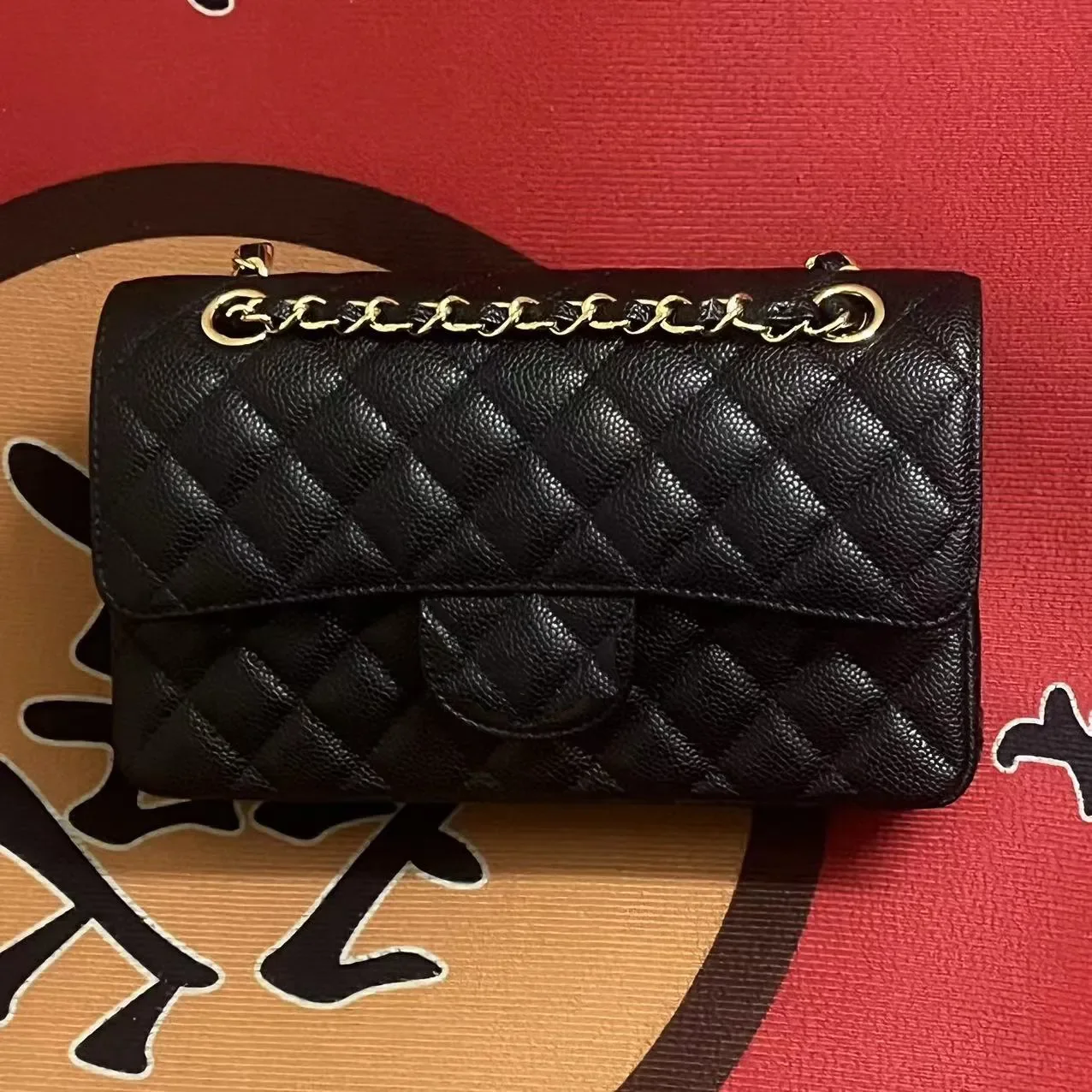 High Top quality designer handbag Size 23 cm Caviar or lambskin women Shoulder Designer Crossbody Chain bag With box X035
High Top quality designer handbag Size 23 cm Caviar or lambskin women Shoulder Designer Crossbody Chain bag With box X035