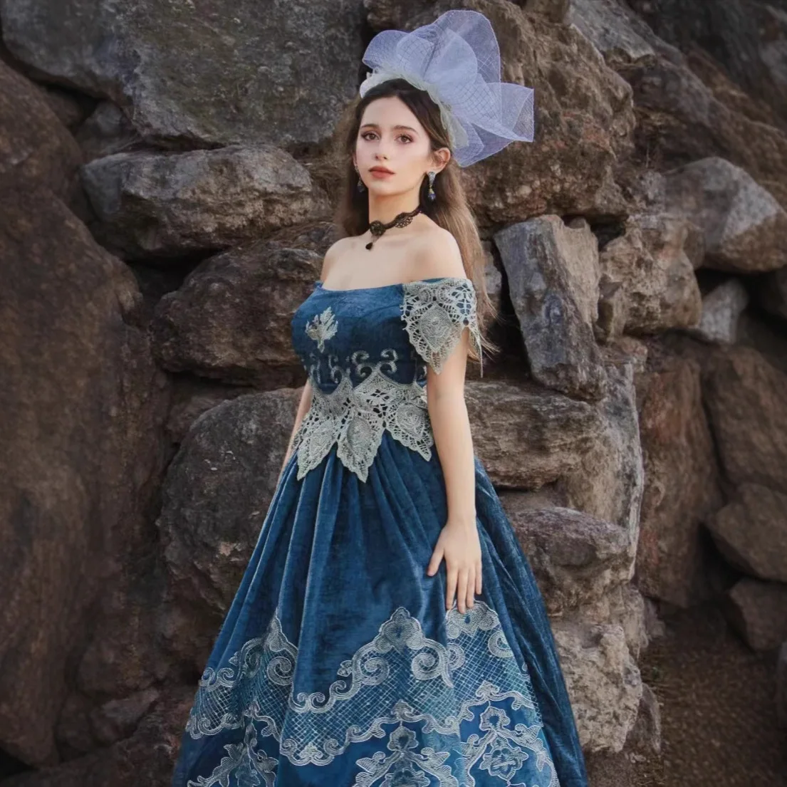 New European Classical Court Dress Party Masquerade Ball Dresses Dinner Party Evening clothing Stage Performance dance Female
New European Classical Court Dress Party Masquerade Ball Dresses Dinner Party Evening clothing Stage Performance dance Female