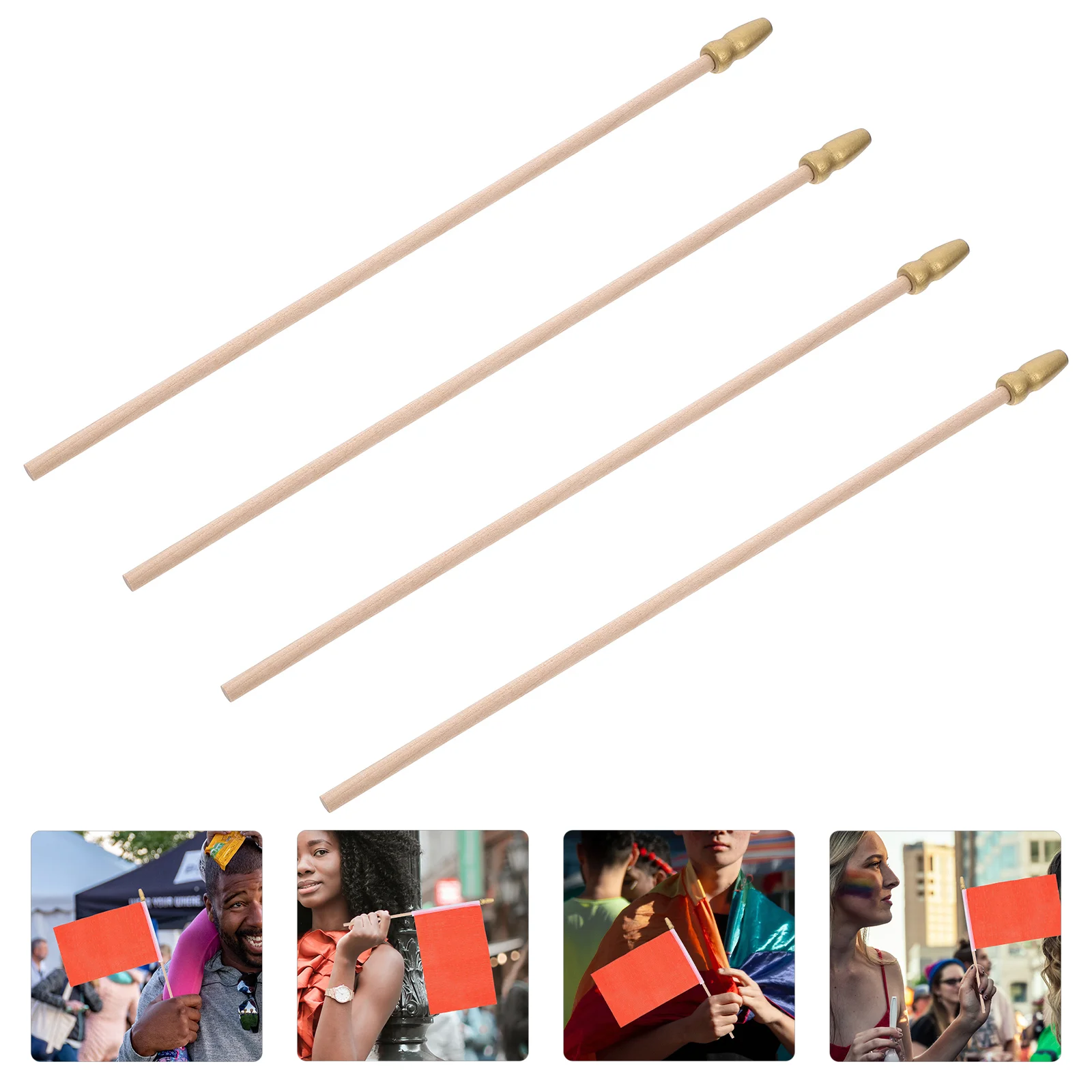 50pcs Decorative Flag Display Pole Mini Wooden Handle Wave Flag Poles with Gold Caps Handheld Flag Sticks for National Country F
50pcs Decorative Flag Display Pole Mini Wooden Handle Wave Flag Poles with Gold Caps Handheld Flag Sticks for National Country F