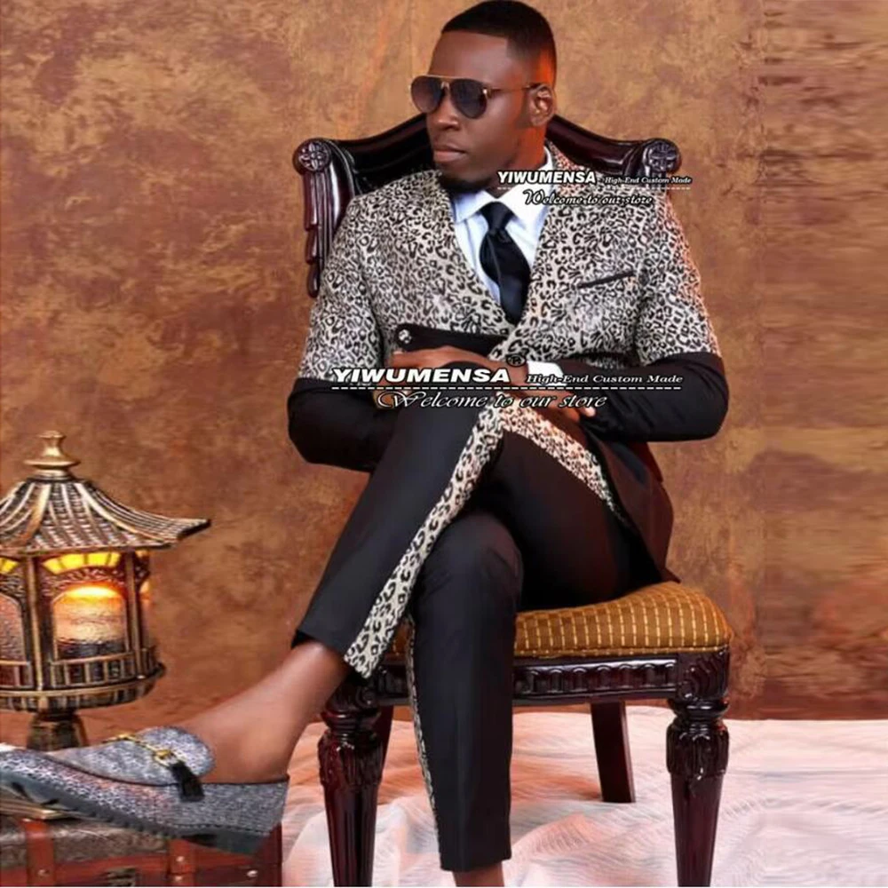 Elegant Leopard Print Suit Men Customized Man Fashion Double Breasted Prom Blazer Male Fashion Business Daily Groom Tuxedo 2025
Elegant Leopard Print Suit Men Customized Man Fashion Double Breasted Prom Blazer Male Fashion Business Daily Groom Tuxedo 2025
