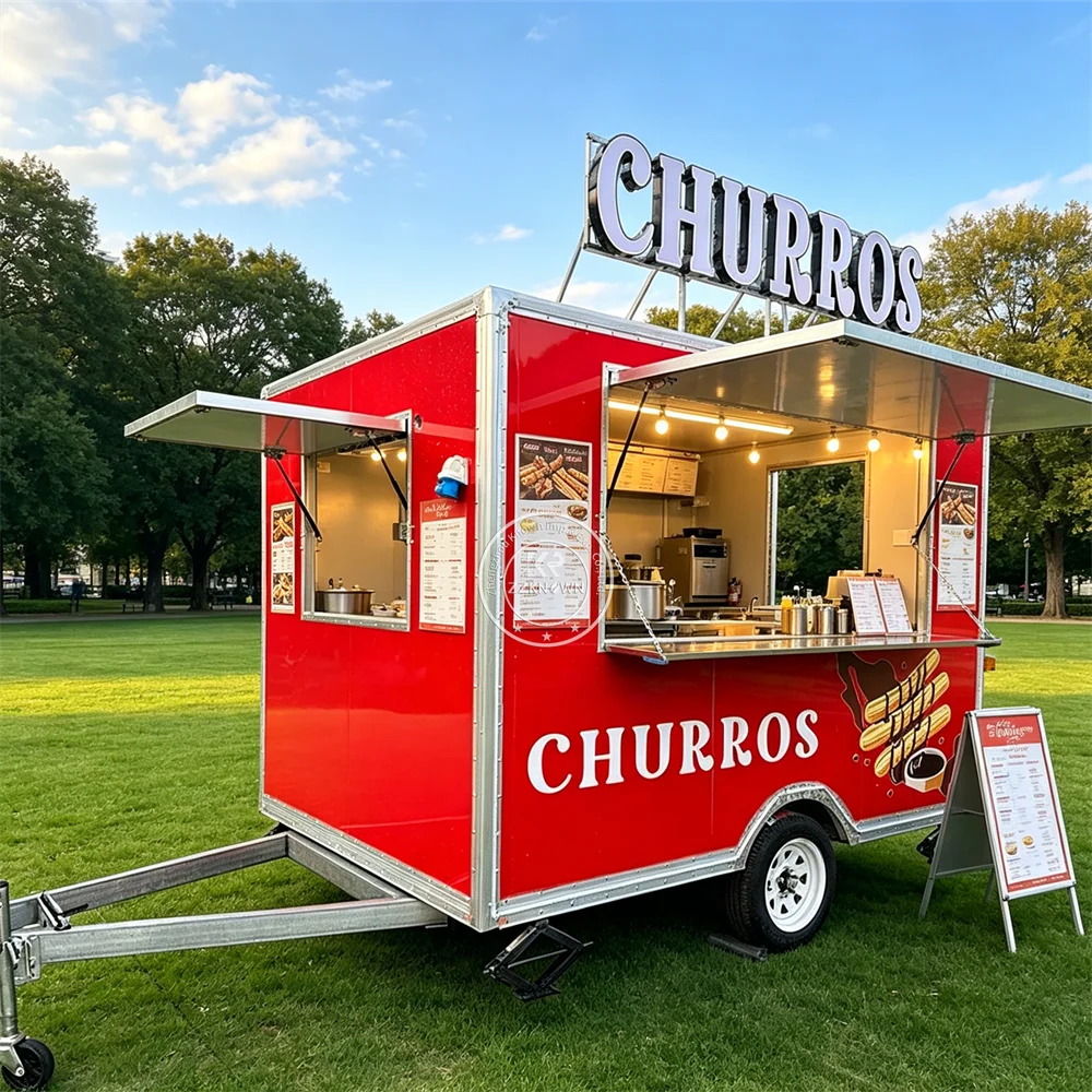 Customized Mobile Coffee Truck Pizza Trailer Hot Dog Snack Cart Food Trailer Concession Pizza Food Truck Fully Equipped
Customized Mobile Coffee Truck Pizza Trailer Hot Dog Snack Cart Food Trailer Concession Pizza Food Truck Fully Equipped