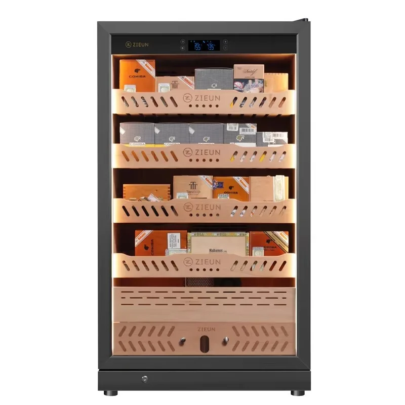 Latest Design Cigar Cabinet Stainless Steel Constant Temperature and Humidity Cigar Cabinet Cigar Humidor