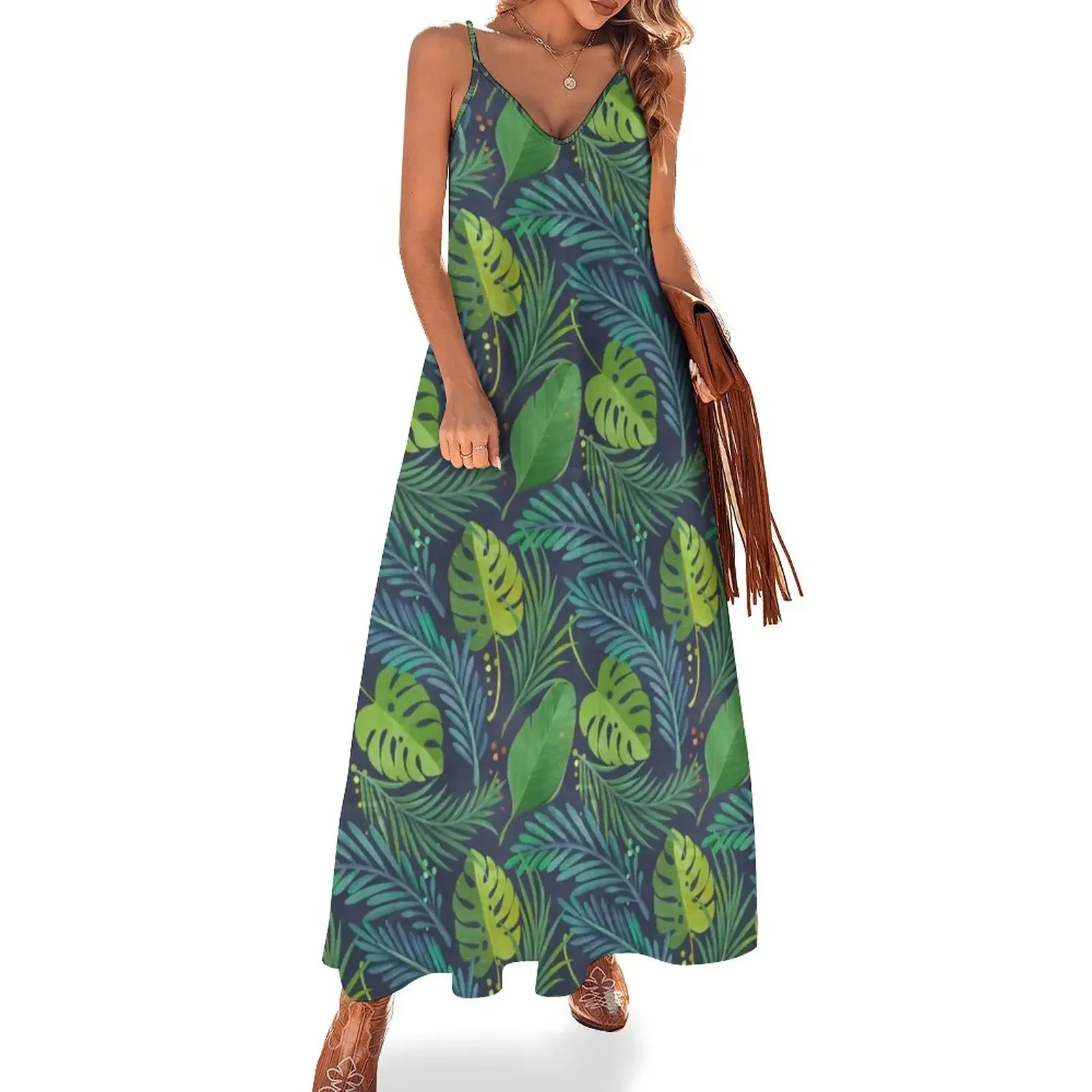 Rain Forest Sleeveless Dress summer dresses women 2025 dresses for womens birthday dress for women
Rain Forest Sleeveless Dress summer dresses women 2025 dresses for womens birthday dress for women