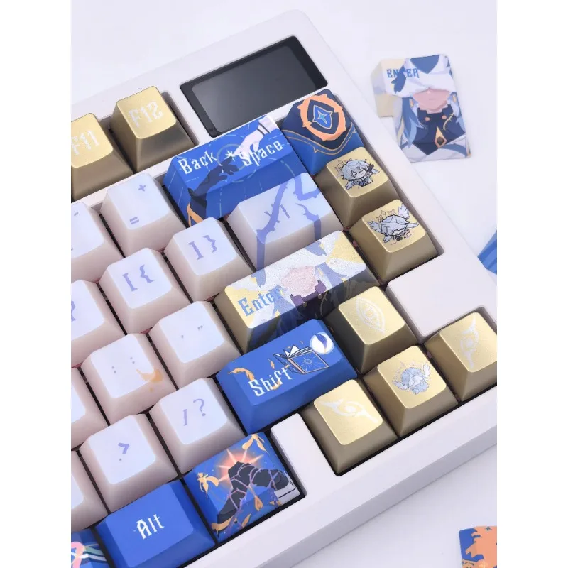 Honkai: Star Rail Sunday Keycaps Set Custom Cherry Profile PBT Pearlescent Amine Point KeyCap for Mechanical Keyboard Gaming
Honkai: Star Rail Sunday Keycaps Set Custom Cherry Profile PBT Pearlescent Amine Point KeyCap for Mechanical Keyboard Gaming