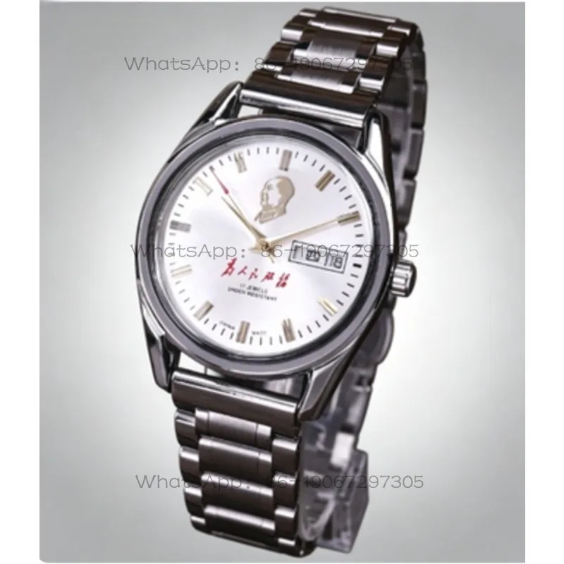 Da Qin Wang Jian Old Shanghai Style Mechanical Watch Men's Service for the People Double Calendar
Da Qin Wang Jian Old Shanghai Style Mechanical Watch Men's Service for the People Double Calendar