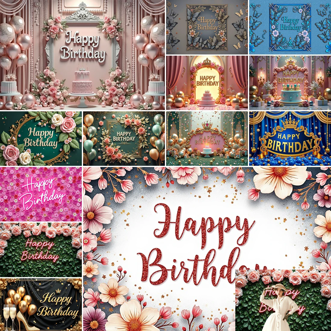 MOON.QG Balloon Happy Birthday Portraits Backdrop Flower Baby Cake Smash Girls Birthday Photography Background Birthday Banner
MOON.QG Balloon Happy Birthday Portraits Backdrop Flower Baby Cake Smash Girls Birthday Photography Background Birthday Banner