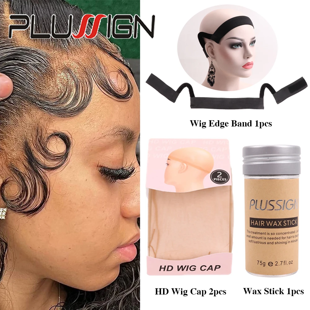 4pcs/set Wig Accessories Hair Wax Stick Woman For Wigs 2pcs/pack HD Wig Caps Lace Band With Ear Cut Outs For Wig Edges Wrap
4pcs/set Wig Accessories Hair Wax Stick Woman For Wigs 2pcs/pack HD Wig Caps Lace Band With Ear Cut Outs For Wig Edges Wrap