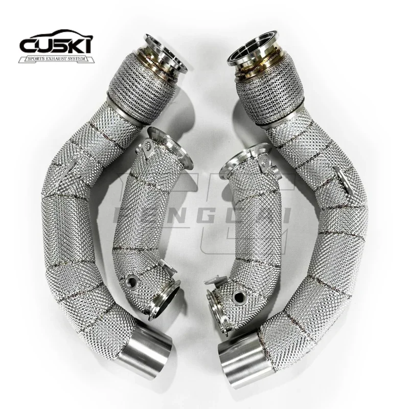 Аксессуары для модификации выхлопной трубы автомобиля из нержавеющей стали, подходящие для BMW M5 F90 4.4T, без кота, выхлопная труба
Аксессуары для модификации выхлопной трубы автомобиля из нержавеющей стали, подходящие для BMW M5 F90 4.4T, без кота, выхлопная труба