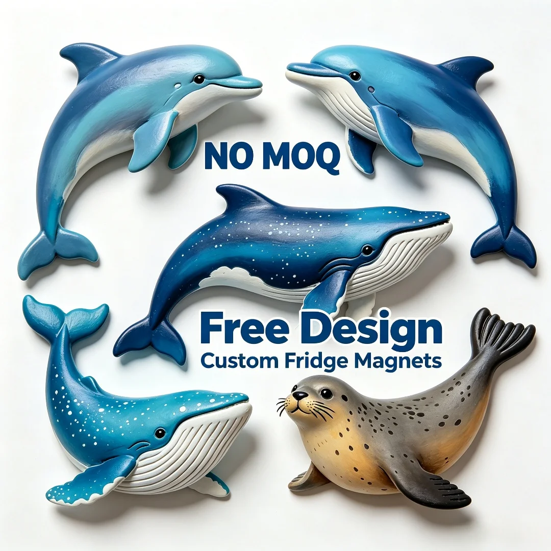 Custom Ocean Animal Fridge Magnets, Personalized Marine Life Refrigerator Magnet, No MOQ Beach Home Decor
Custom Ocean Animal Fridge Magnets, Personalized Marine Life Refrigerator Magnet, No MOQ Beach Home Decor