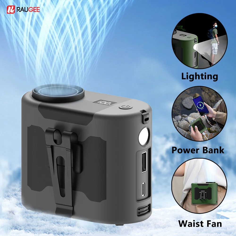 Портативный поясной вентилятор для кемпинга с освещением Power Bank Портативный перезаряжаемый мини-вентилятор для шеи для кемпинга на открытом воздухе, путешествий
Портативный поясной вентилятор для кемпинга с освещением Power Bank Портативный перезаряжаемый мини-вентилятор для шеи для кемпинга на открытом воздухе, путешествий
