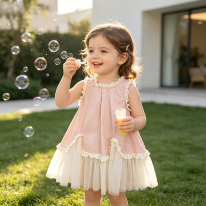 Toddler Girls Tulle Princess Dress, New Summer Ruffle Sleeveless Cap Sleeve Spaghetti Strap Dress, Elegant Party Formal Gown
Toddler Girls Tulle Princess Dress, New Summer Ruffle Sleeveless Cap Sleeve Spaghetti Strap Dress, Elegant Party Formal Gown