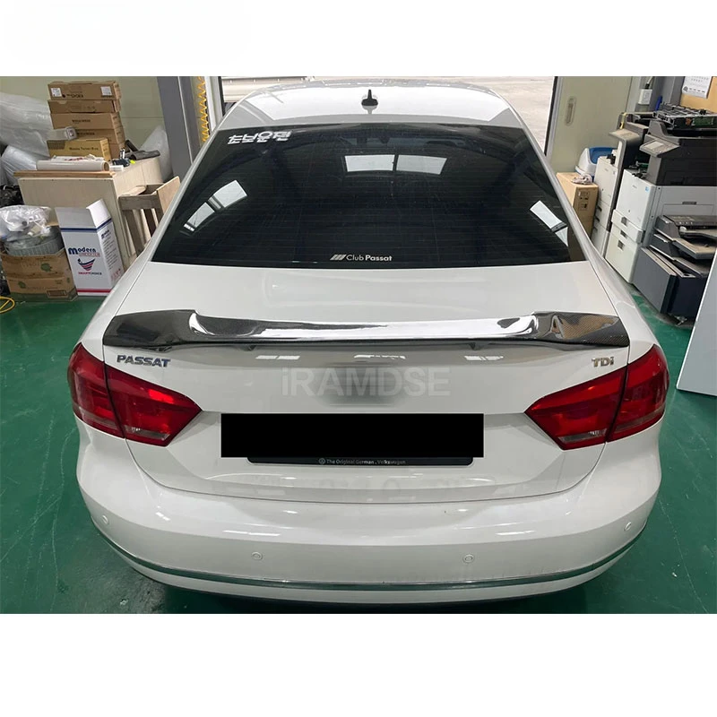 New! Carbon Fiber Trunk Spoiler for Volkswagen VW Passat B7 2012-2016 Auto Rear Trunk Wing Type R Refit Accessories
New! Carbon Fiber Trunk Spoiler for Volkswagen VW Passat B7 2012-2016 Auto Rear Trunk Wing Type R Refit Accessories