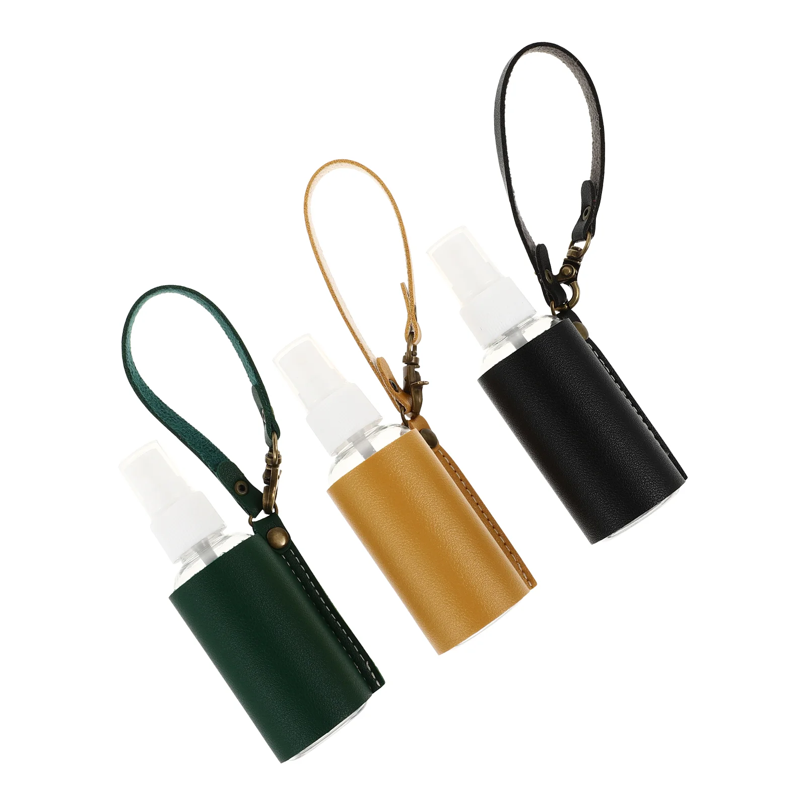 3 Sets Bottle Case Small Spray Conditioner Hand Keychain Empty Refillable Travel with Holder Essential Oil Cover
3 Sets Bottle Case Small Spray Conditioner Hand Keychain Empty Refillable Travel with Holder Essential Oil Cover