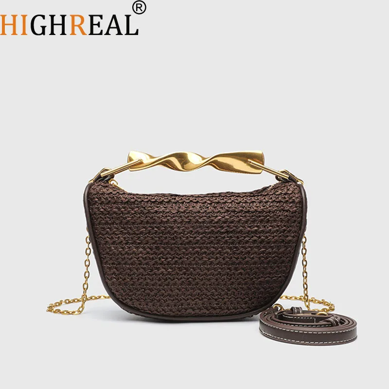 Новая соломенная сумка ручной работы с оплеткой, летняя пляжная сумка на плечо для женщин и девочек, модная сумка из ротанга, тканая большая сумка для женщин
Новая соломенная сумка ручной работы с оплеткой, летняя пляжная сумка на плечо для женщин и девочек, модная сумка из ротанга, тканая большая сумка для женщин