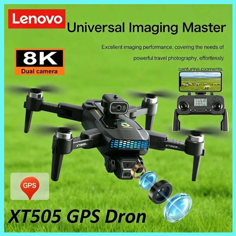 Lenovo XT505 Professional Brushless Foldable Drone 5G GPS Dual WiFi Aerial Camera Gimbal Medium RC Quadcopter
Lenovo XT505 Professional Brushless Foldable Drone 5G GPS Dual WiFi Aerial Camera Gimbal Medium RC Quadcopter