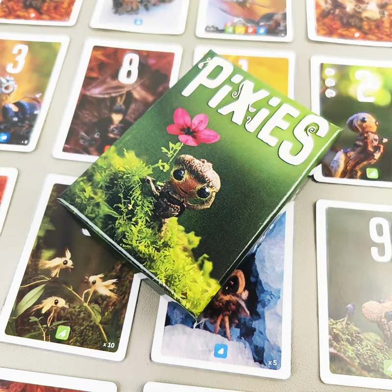 Pixies, Card Game , 2-5 Players, 30 Minutes Playing Time ,Fun Family Gathering Party Game
Pixies, Card Game , 2-5 Players, 30 Minutes Playing Time ,Fun Family Gathering Party Game