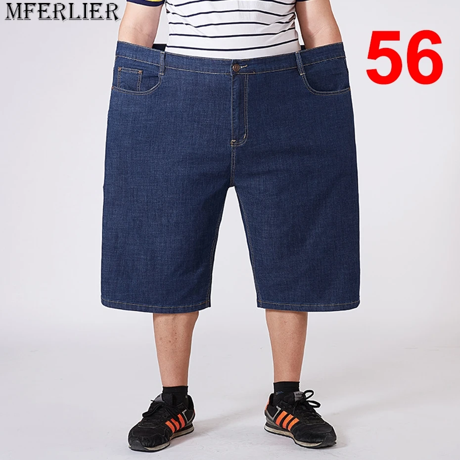 Big Size Jeans Men Denim Pants Plus Size 56 Baggy Jeans Male Fashion Casual Solid Color Calf-length Pants Blue Jeans
Big Size Jeans Men Denim Pants Plus Size 56 Baggy Jeans Male Fashion Casual Solid Color Calf-length Pants Blue Jeans