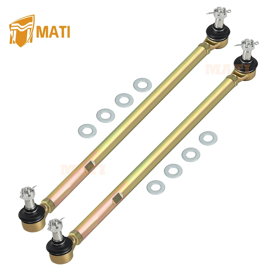 M MATI 2 Pcs Steering Tie Rod With Tie Rod End For Yamaha Banshee Wolverine Big Bear 350 YFZ350 YFM350F/FW/U Kodiak 400 YFM400F
M MATI 2 Pcs Steering Tie Rod With Tie Rod End For Yamaha Banshee Wolverine Big Bear 350 YFZ350 YFM350F/FW/U Kodiak 400 YFM400F