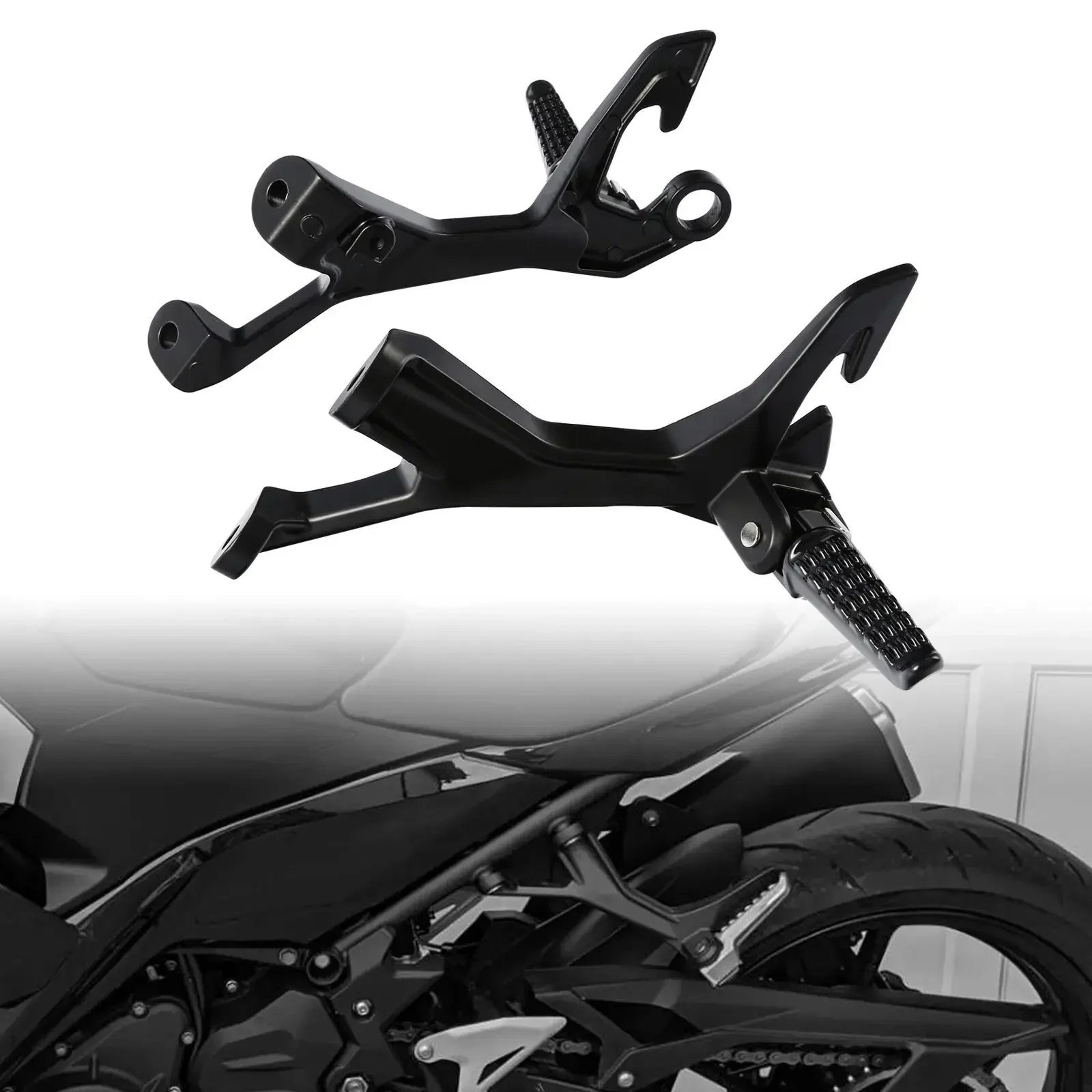 Подножка для пассажирских ножек Подножка для Kawasaki Ninja 400 EX400 2018-2023 Z400 2019-2023 аксессуары для мотоциклов
Подножка для пассажирских ножек Подножка для Kawasaki Ninja 400 EX400 2018-2023 Z400 2019-2023 аксессуары для мотоциклов