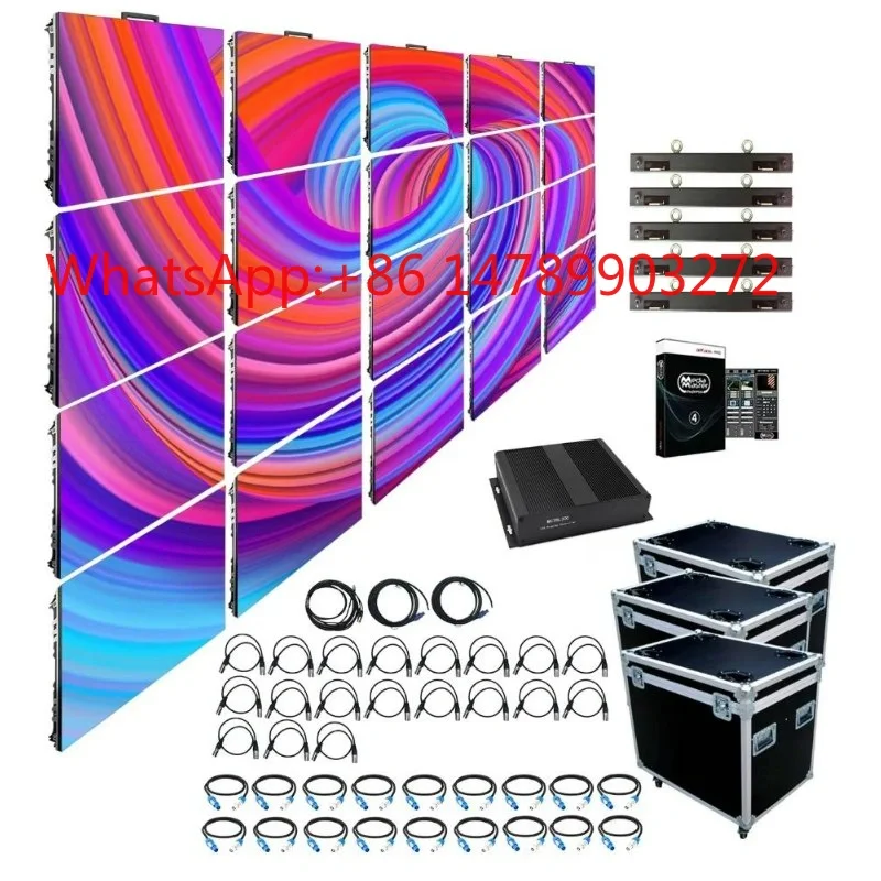 P2.604-P3.91 Die Cast LED Wall Indoor Outdoor Wedding Stage Mobile Advertising Screen
P2.604-P3.91 Die Cast LED Wall Indoor Outdoor Wedding Stage Mobile Advertising Screen