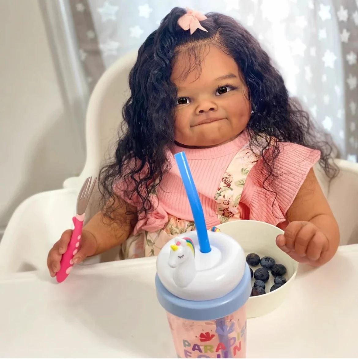 Lifelike 24-Inch Reborn Doll: Raya with Hand-Painted Realistic Veins - An Ideal Birthday Gift for Children
Lifelike 24-Inch Reborn Doll: Raya with Hand-Painted Realistic Veins - An Ideal Birthday Gift for Children