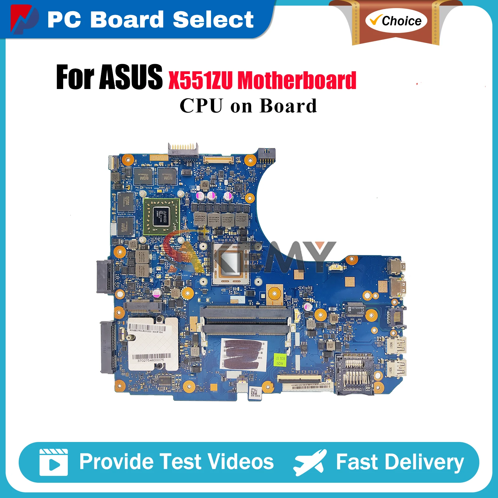 X551ZU Материнская плата для ноутбука ASUS VivoBook X551Z X551ZU Материнская плата для ноутбука с процессором 100% тестирование ОК быстрая доставка Высокое качество
X551ZU Материнская плата для ноутбука ASUS VivoBook X551Z X551ZU Материнская плата для ноутбука с процессором 100% тестирование ОК быстрая доставка Высокое качество