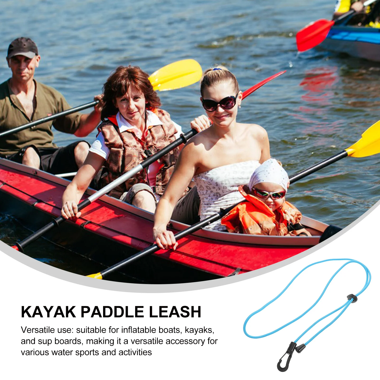 1pc Elastic Paddle Leash Anti-Lost Rope Durable Nylon Strap For Kayak Sup Board Canoe Water Sports Fishing Rafting Surfboard
1pc Elastic Paddle Leash Anti-Lost Rope Durable Nylon Strap For Kayak Sup Board Canoe Water Sports Fishing Rafting Surfboard