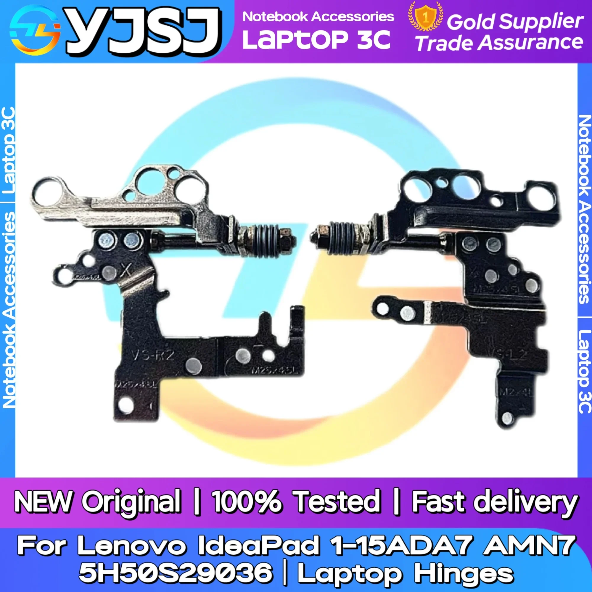 New Original Laptop Notebook Hinges For Lenovo IdeaPad 1-15ADA7 1 15AMN7 LCD Screen Hinge 5H50S29036 LCD shaft
New Original Laptop Notebook Hinges For Lenovo IdeaPad 1-15ADA7 1 15AMN7 LCD Screen Hinge 5H50S29036 LCD shaft