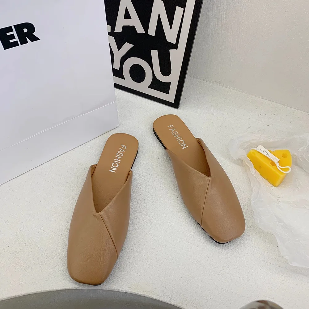 2026 Sandals Female Slippers Women Fashion Flat Casual Mules Square Toe Sandals Women Flat Outdoor Walking Slides Zapatillas
2026 Sandals Female Slippers Women Fashion Flat Casual Mules Square Toe Sandals Women Flat Outdoor Walking Slides Zapatillas