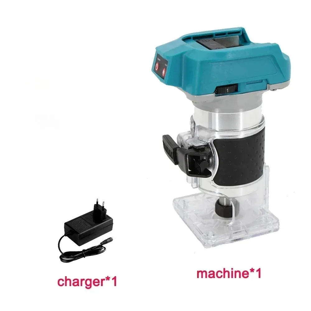 21V Brushless Woodworking Trimming Machine Rechargeable Trimming Machine Wood Engraving Slotting Machine for Makita 21V Battery
21V Brushless Woodworking Trimming Machine Rechargeable Trimming Machine Wood Engraving Slotting Machine for Makita 21V Battery