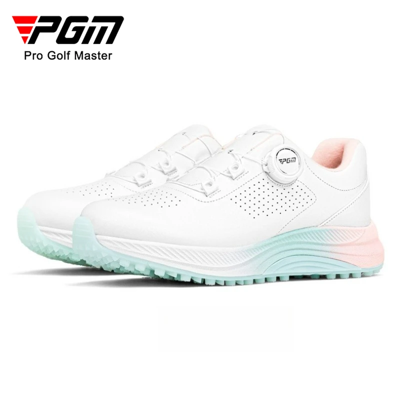 PGM Women Golf Shoes Korean Summer Breathable Knob Laces Height Increasing Anti Slip Outdoor Sports Sneakers XZ413
PGM Women Golf Shoes Korean Summer Breathable Knob Laces Height Increasing Anti Slip Outdoor Sports Sneakers XZ413