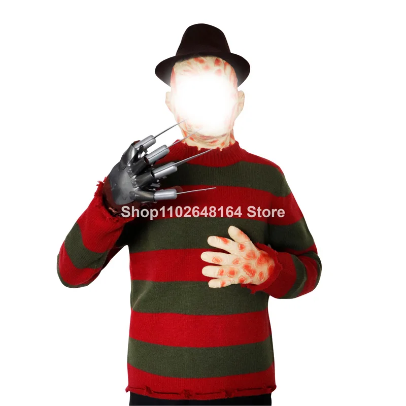 Halloween Horror Apparel Sweater Cosplay Killer Bloody Party Ball Mask Costume Props
Halloween Horror Apparel Sweater Cosplay Killer Bloody Party Ball Mask Costume Props