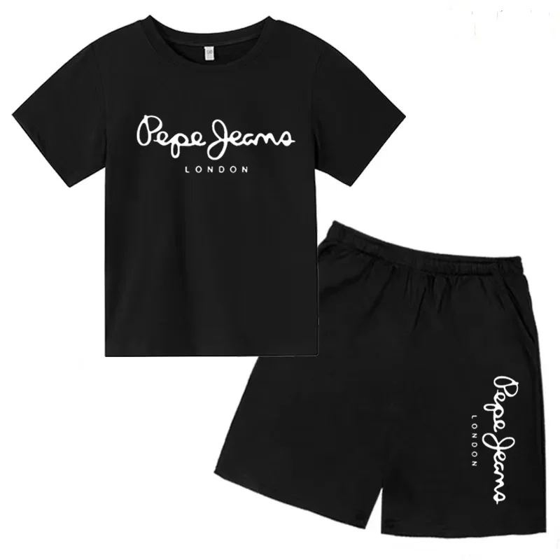 Kids Summer T-shirt Boys Girls Toddler Clothes Charming Letter Print 3-12Y Short Sleevd + Shorts Sports Brand Fashion Casual Set
Kids Summer T-shirt Boys Girls Toddler Clothes Charming Letter Print 3-12Y Short Sleevd + Shorts Sports Brand Fashion Casual Set