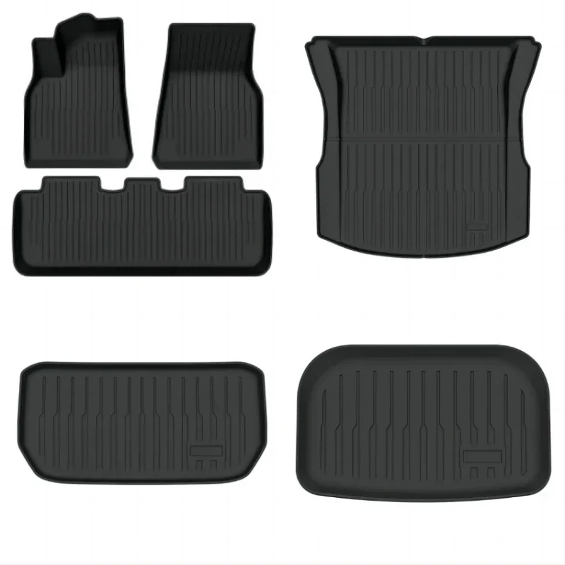 All-Weather Floor Mats for Tesla Model 3(19-22)Floor Mats 2024 Cargo Liner Rear Cargo Tray Trunk Mats Interior Accessories 6pcs
All-Weather Floor Mats for Tesla Model 3(19-22)Floor Mats 2024 Cargo Liner Rear Cargo Tray Trunk Mats Interior Accessories 6pcs