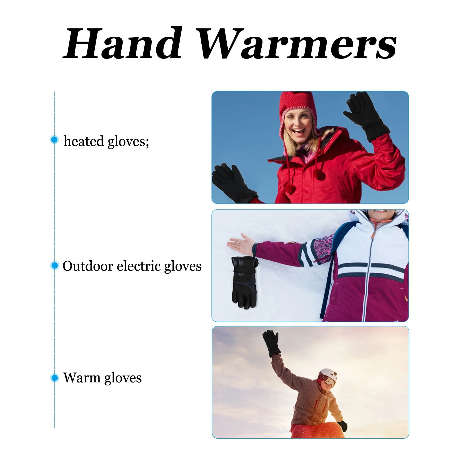 Heated Gloves Heating Riding Heater Handwarming Waterproof Mens Work 
Heated Gloves Heating Riding Heater Handwarming Waterproof Mens Work