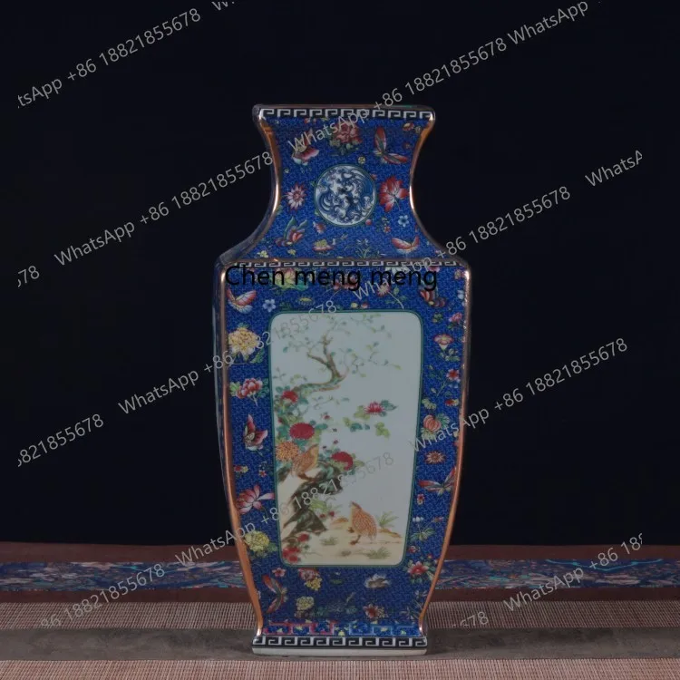 Jingdezhen Ceramic Vase Enamel Pastel Ornament Four Seasons Flowers and Birds Landscape, Chinese Art Decoration
Jingdezhen Ceramic Vase Enamel Pastel Ornament Four Seasons Flowers and Birds Landscape, Chinese Art Decoration