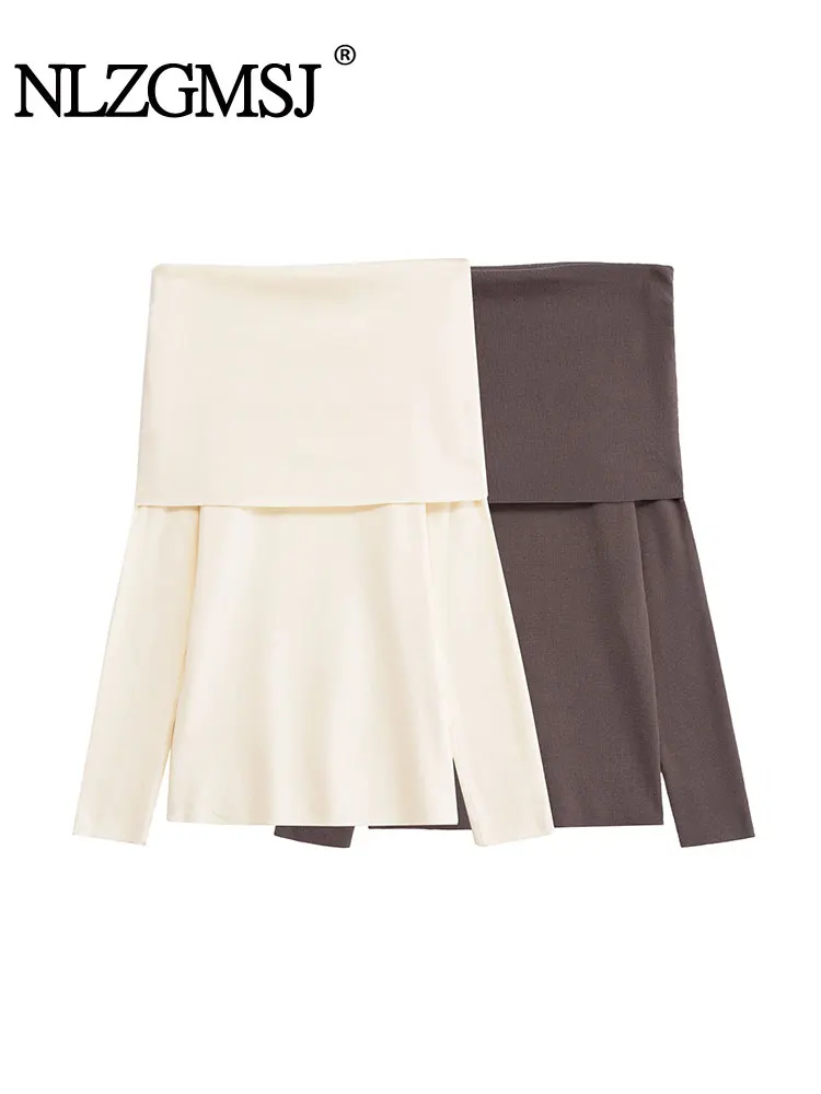 NLZGMSJ Autumn Casual Women Knit Sweater Solid Sexy off the shoulder Long Sleeve Chic Sweater New Fashion Sweaters 
NLZGMSJ Autumn Casual Women Knit Sweater Solid Sexy off the shoulder Long Sleeve Chic Sweater New Fashion Sweaters