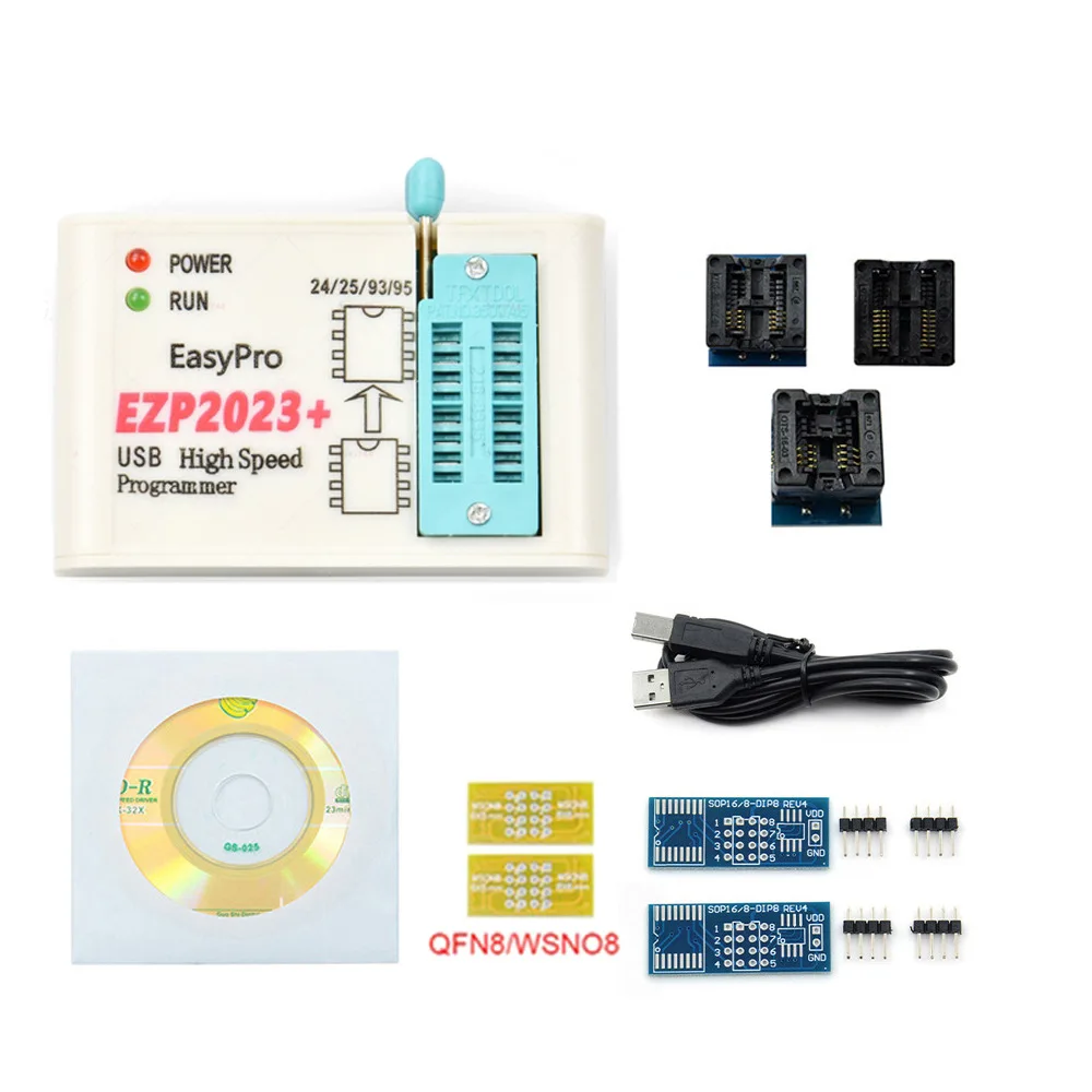 High-Speed EP2023+ SPI Flash Programmer for 24 25 93 Series BIOS 25T80 Offline Copy 5V Code Reader
High-Speed EP2023+ SPI Flash Programmer for 24 25 93 Series BIOS 25T80 Offline Copy 5V Code Reader
