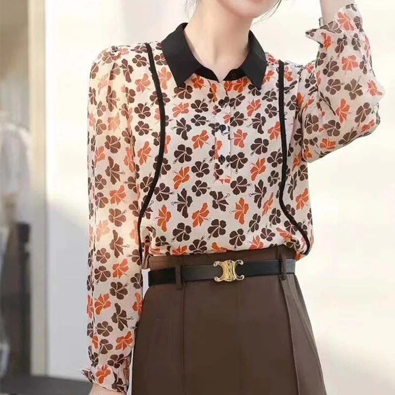 2024 New Summer Elegant Fashion Loose Casual Office Lady Women's Shirt Chic Korean Style Button Shirt Collar Long Sleeve Tops
2024 New Summer Elegant Fashion Loose Casual Office Lady Women's Shirt Chic Korean Style Button Shirt Collar Long Sleeve Tops