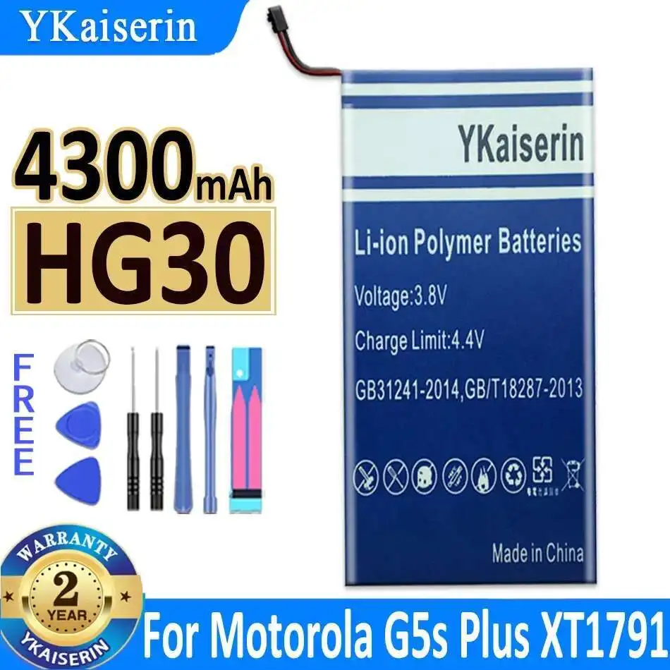 Стабильный аккумулятор HG30 4300 мАч для Motorola Moto G5s Plus XT1791 XT1792 XT1793 XT1794 XT1795 XT1805 XT1803 XT1806 XT1804 XT1802
Стабильный аккумулятор HG30 4300 мАч для Motorola Moto G5s Plus XT1791 XT1792 XT1793 XT1794 XT1795 XT1805 XT1803 XT1806 XT1804 XT1802