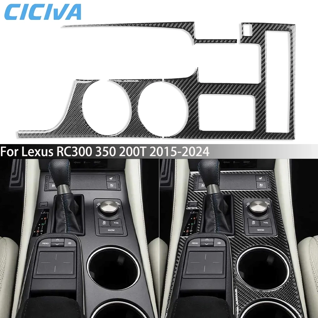For Lexus RC300 RC350 RC200T 2015-2024 Carbon Fiber Center Console Gear Shift Panel Interior Cover Sticker Car Accessories Trim
For Lexus RC300 RC350 RC200T 2015-2024 Carbon Fiber Center Console Gear Shift Panel Interior Cover Sticker Car Accessories Trim